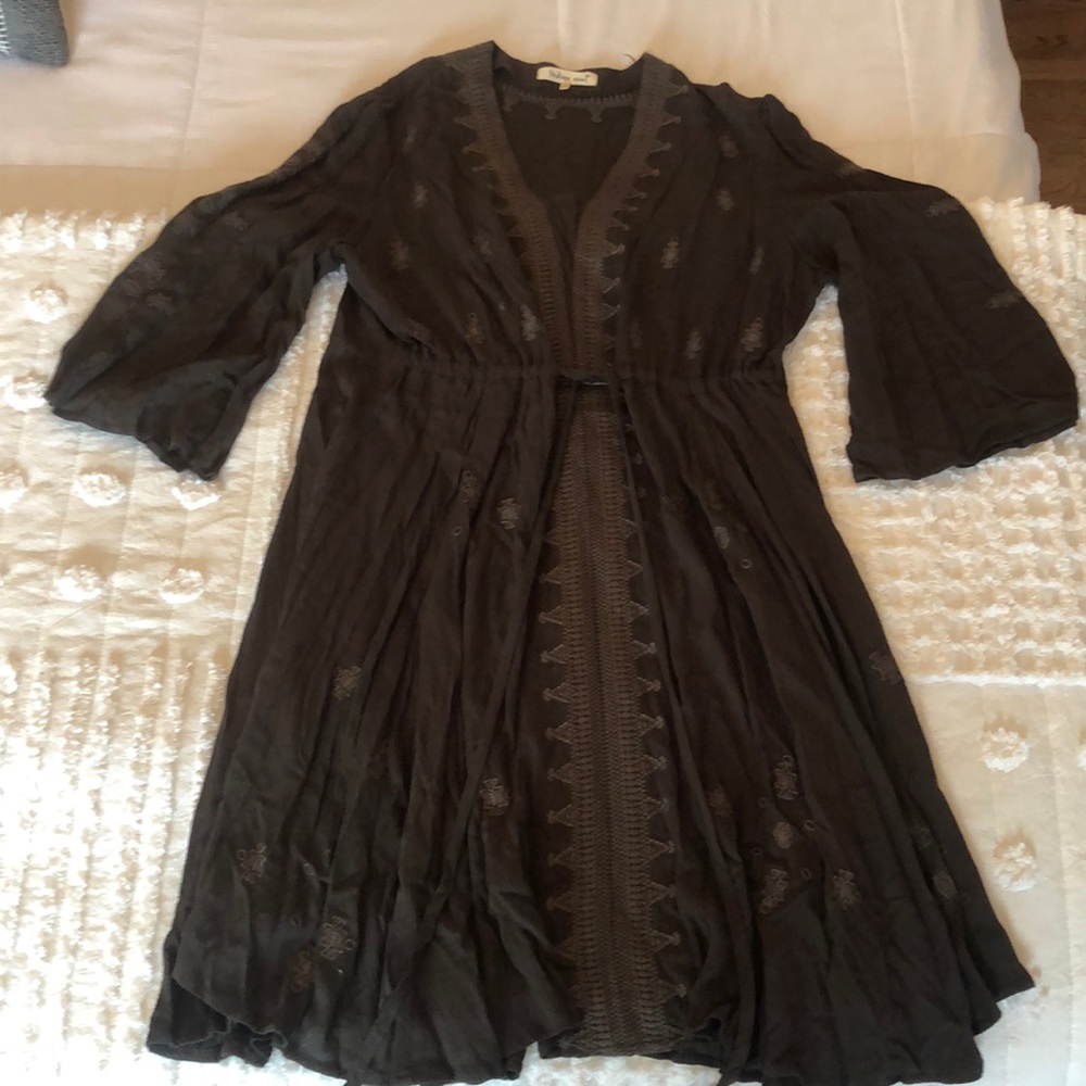 Indigo Soup dress. Size L. Gray.